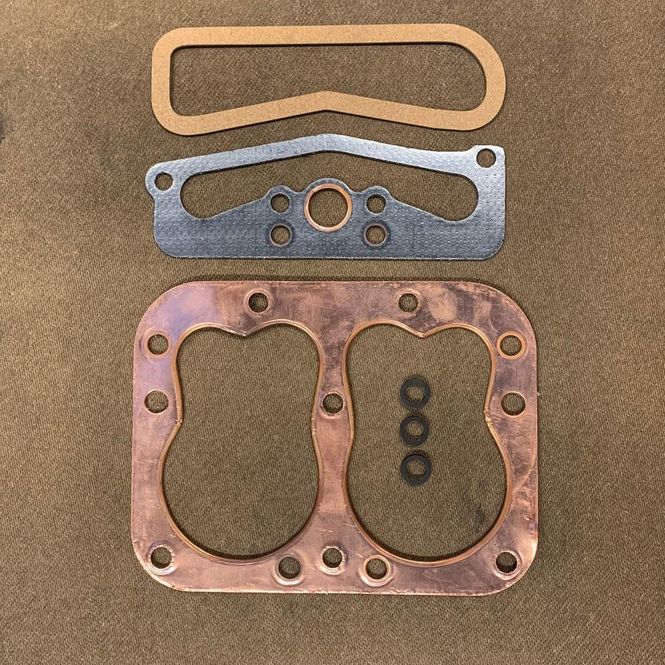 Hovedbilde MB10A Pakningsett Slipesett. (Falsekant opp på toppakning - ...